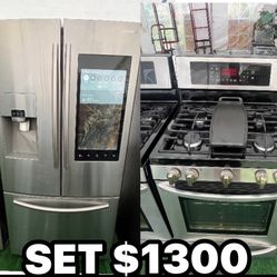 SET DE REFRIGERADOR Y ESTUFA EN BUENAS CON DICIONES 