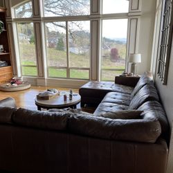 Couch Sectional Leather 