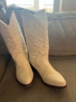 White boots