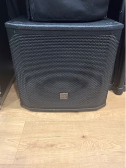 EV Powered Speakers and Subwoofer 10”