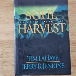 Soul Harvest by Tim LaHaye and Jerry B. Jenkins, hardback edition #fiction