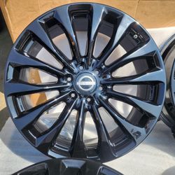 22" INFINITI QX80 QX56 RAYS wheels rims NISSAN TITAN ARMADA 