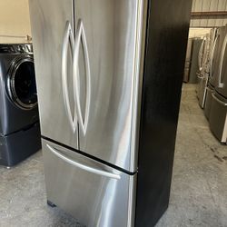 Cabinet depth kitchen aid French door water ice inside can deliver 