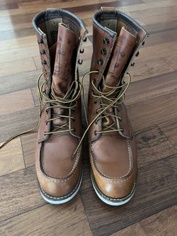 Red Wings 10877 Moc Toe Boots 12C