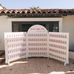 Custom Wedding/Event Seating Chart Display Wall