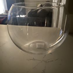 Glass Bowl  Vase 