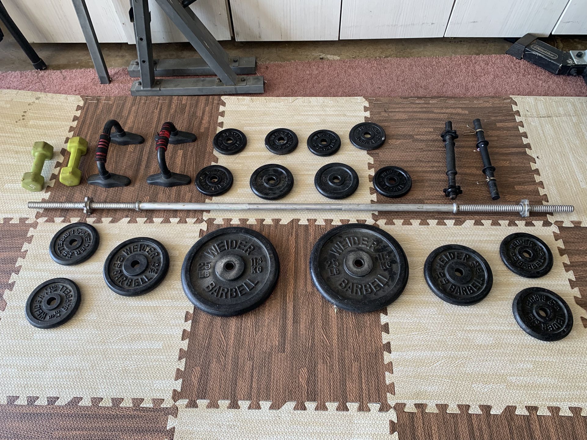 Standard Weights And Bar