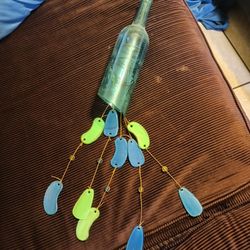 Blue Bottle Windchime
