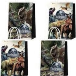 Dinosaur Birthday Party Treat Candy Bags