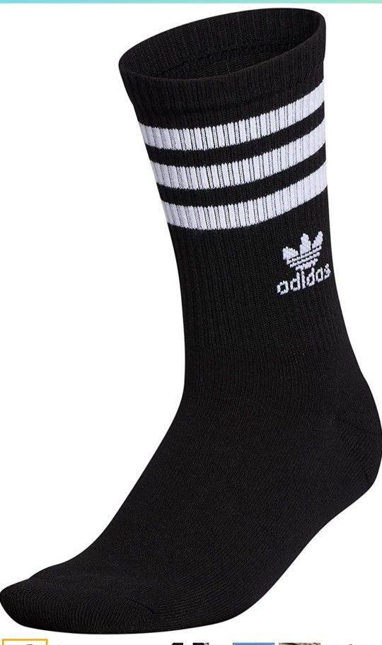 New Adidas Crew Socks 