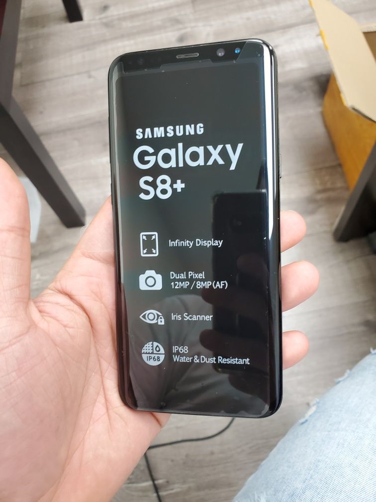 SAMSUNG S8+...UNLOCK FOR ANY SIM