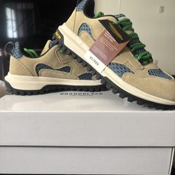 Brandblack Sneakers Women’s Size 9 Ojai Safari Blue Trail Shoes Hybrid Vibram Sole