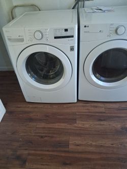 Lg washer & dryer SET