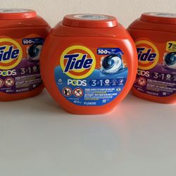 Tide Pods Bundle Of 3