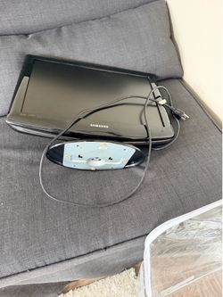 Dell  TV monitor  and tv with remote control