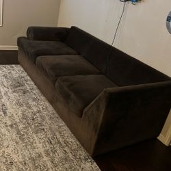 Dark Brown Couch Free 