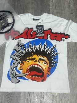 White/Red/Blue HELLSTAR shirt
