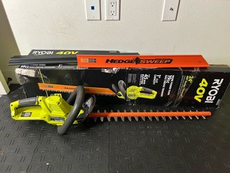 RYOBI 40V 24 in. Cordless Battery Hedge Trimmer (Tool Only)
