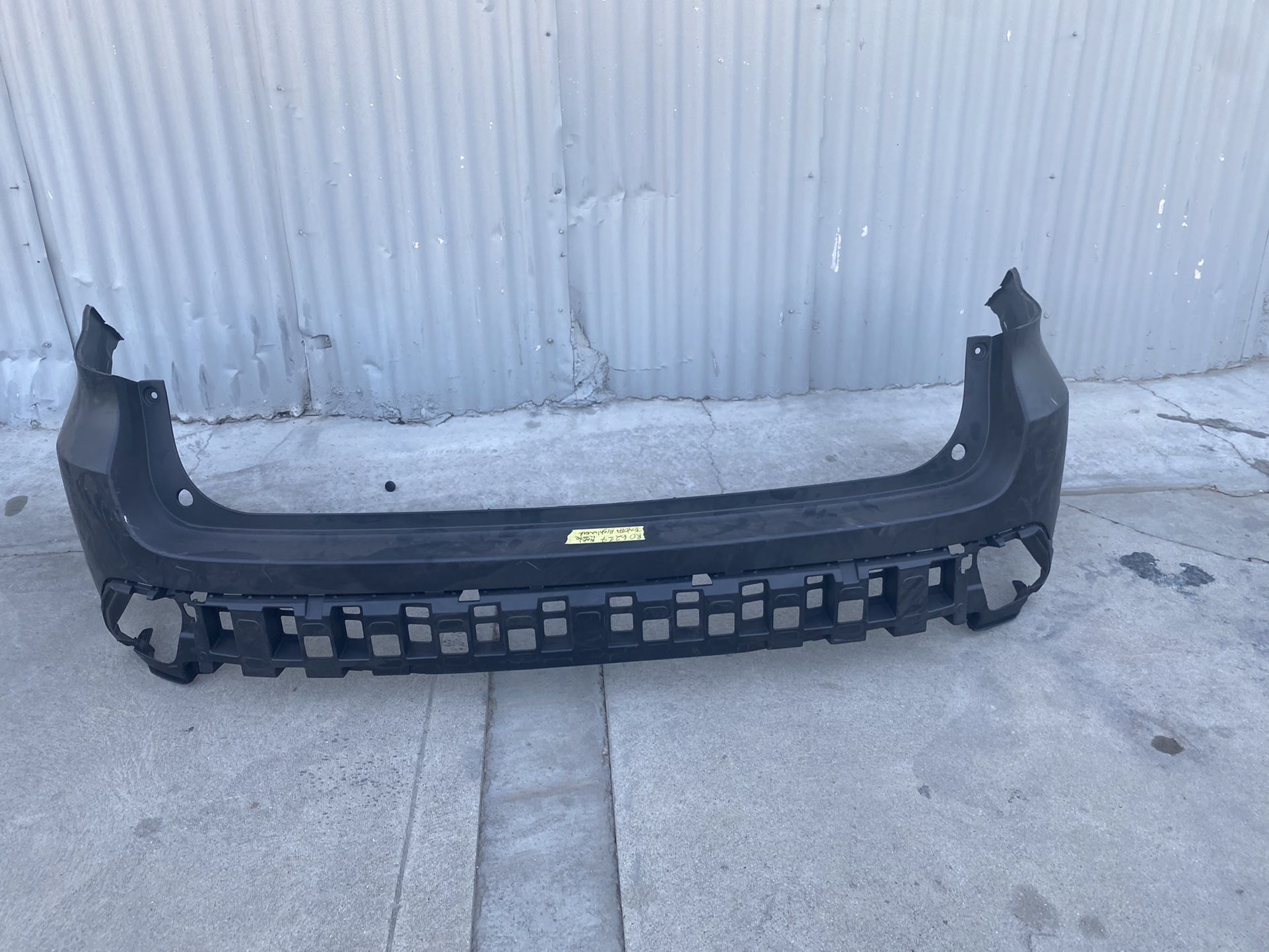 2014-2019 Toyota Highlander Capa Rear Bumper