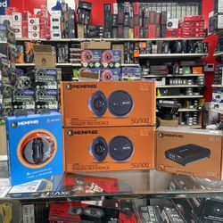 highs setup with wires and amp brand new SALE 