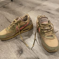 Off White Air Max 90 Nike Desert Ore