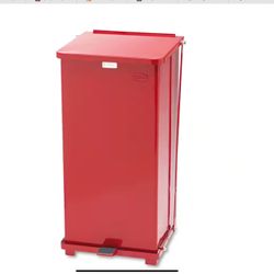 new  in box  we Have two items lake this  we locate in hesperia  Rubbermaid Commercial Products Defenders 24 Gal. Red Step-On Medical Trash Can  Reg$3