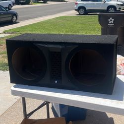 Rockford Fosgate Ported 12’s Speaker Box 
