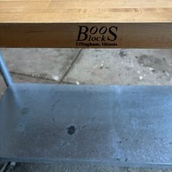 Boos Block Work Table