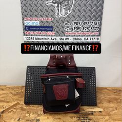 8582 OCCIDENTAL LEATHER Fat Lip Tool Bag**(FINANCIAMOS/WE FINANCE)**