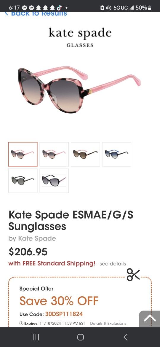 Kate Spade Sunglasses