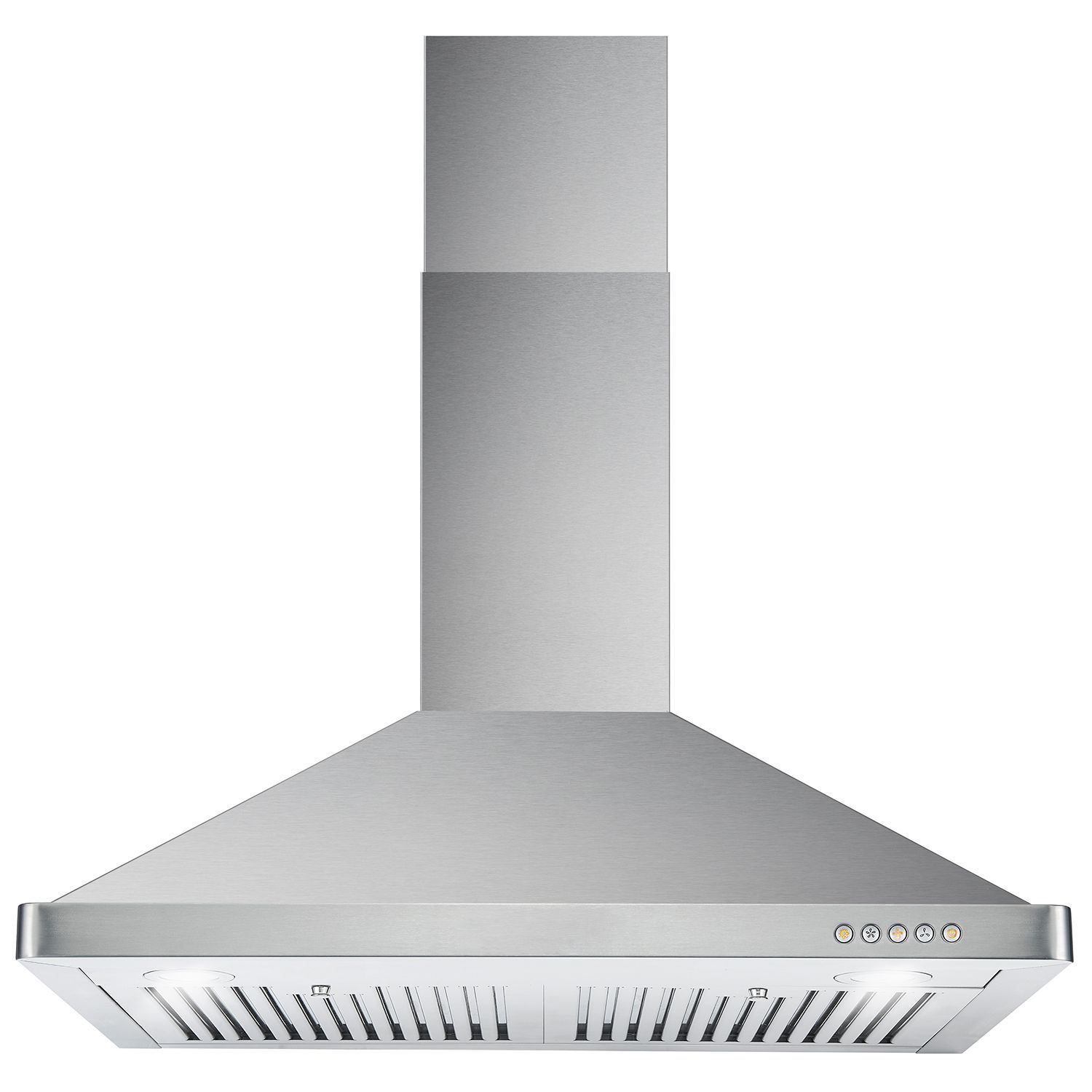 New Open Box 30" Stainless Steel Wall Mount Range Hood with Push Button Controls - WAREHOUSE SALE