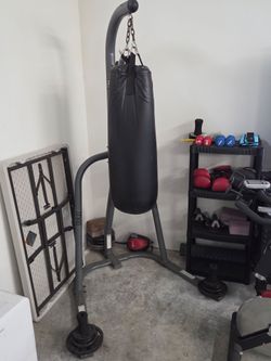 Heavy bag and stand