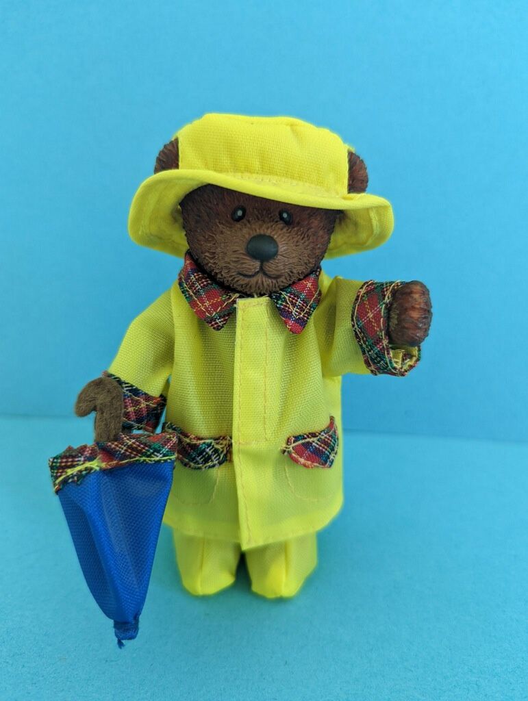 Paddington Bear Hard Plastic Collectible Doll by Russ