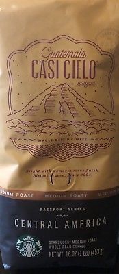 Starbucks Fall 2018 Guatemala Casi Cielo Whole Bean Coffee - 1 Lb