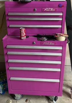 Gently Used Original Pink Box Toolbox