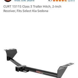 CURT 13115 Class 3 Trailer Hitch, 2-Inch Receiver,