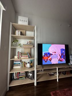 JATTESTA IKEA Book Shelf And Tv Stand Combo