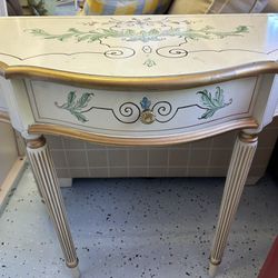 Crescent Accent With Drawer