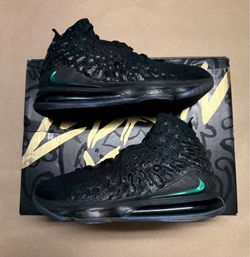 Nike Air Lebron 17 Currency Men’s size 9.5 Basketball shoes Rare!