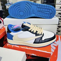 Brand New Jordan 1 Fragment X Travis Scott