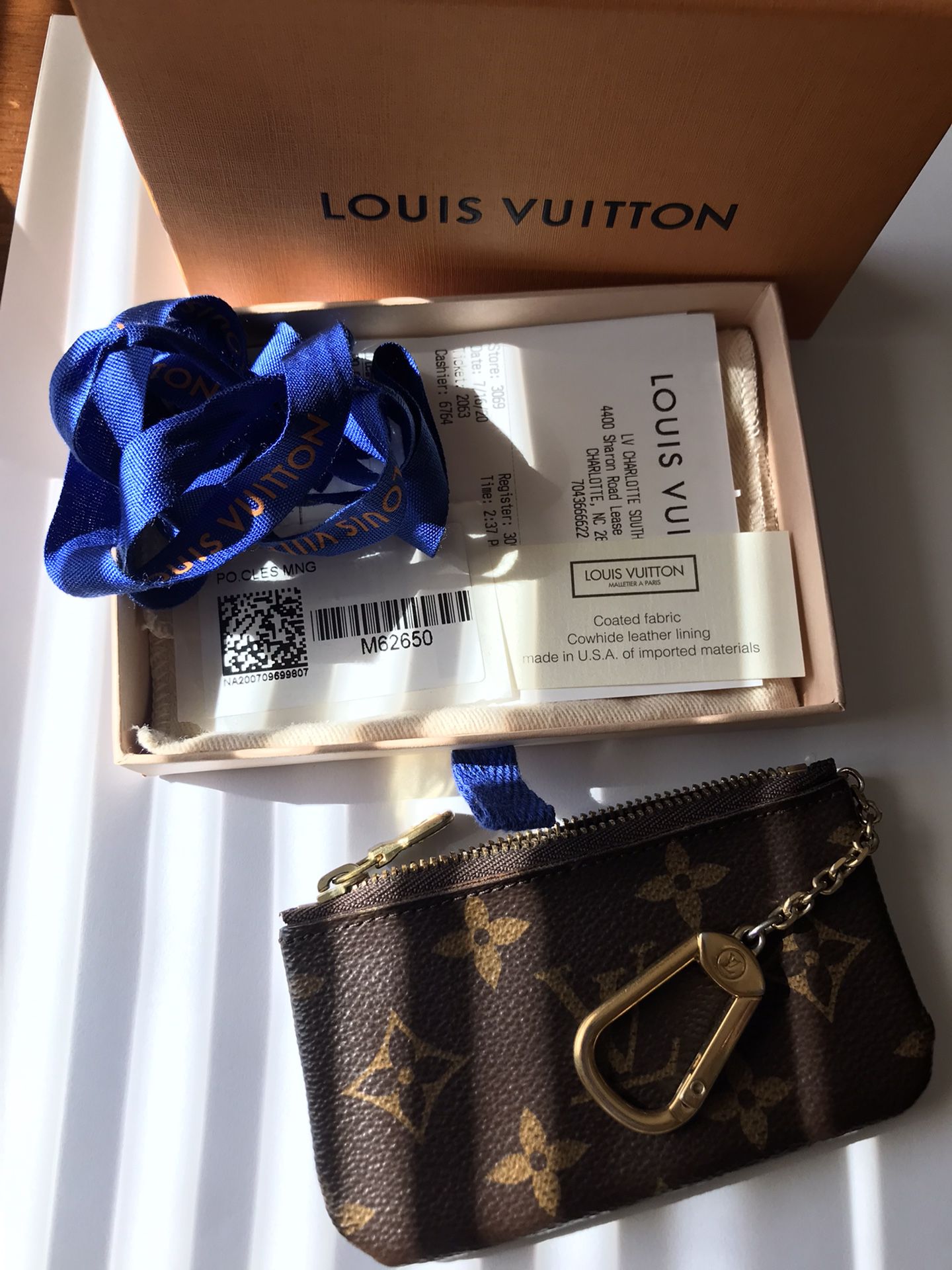 Louis Vuitton Key Pouch Monogram 