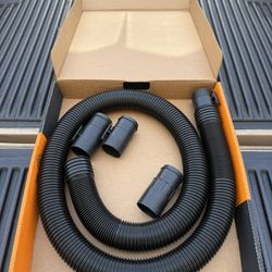 NEW RIDGID 2-1/2 in. x 7 ft. DUAL-FLEX Locking Vacuum Hose Kit