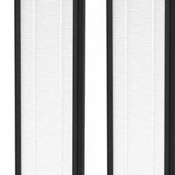 2 Packs H13 True HEPA Replacement Filter Compatible with Honeywell Air Genius/AirGenius 3 5 6 Series HFD300, HFD310, HFD314, HFD320, HD320, HFD323-TGT