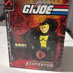 G.I JOE Cobra Emperor Serpentor Mini Bust