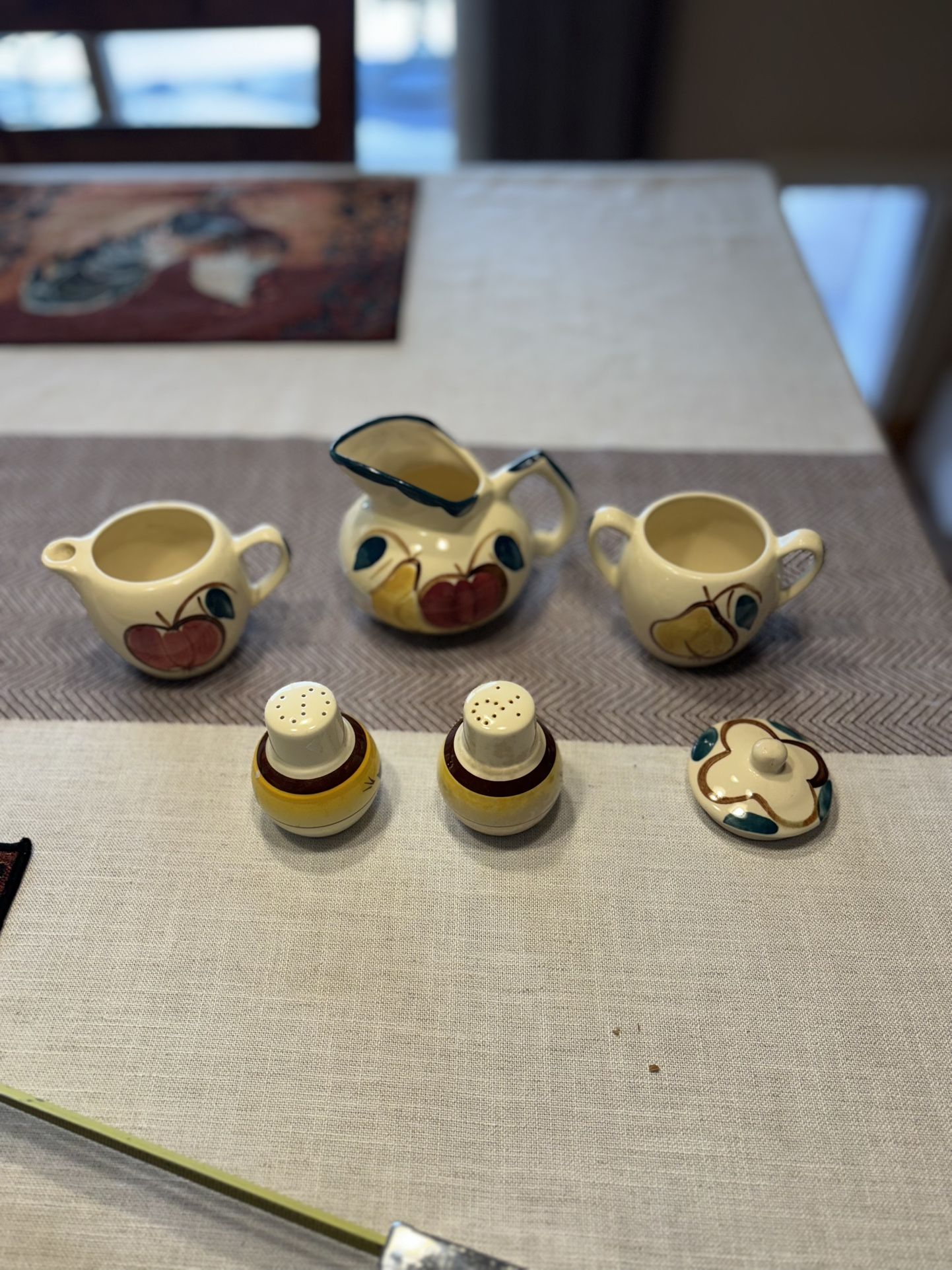 Vintage Purinton Pottery Set