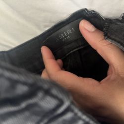 Black Amiri Jeans Size 33