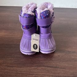 Purple Snow Boots