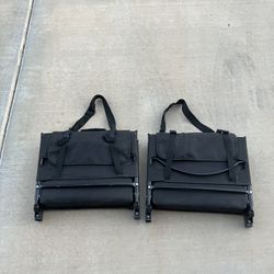 2 Portable Bleacher Chairs 