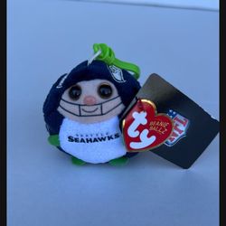 TY Beanie Ballz Clip - Seattle Seahawks