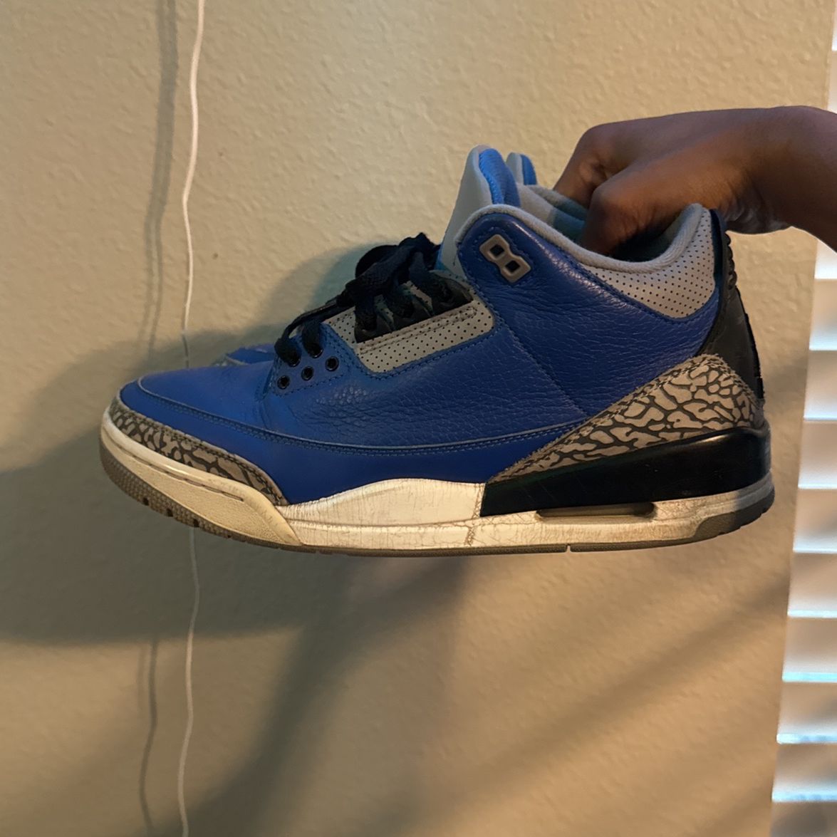 Royal Blue Jordan 3s